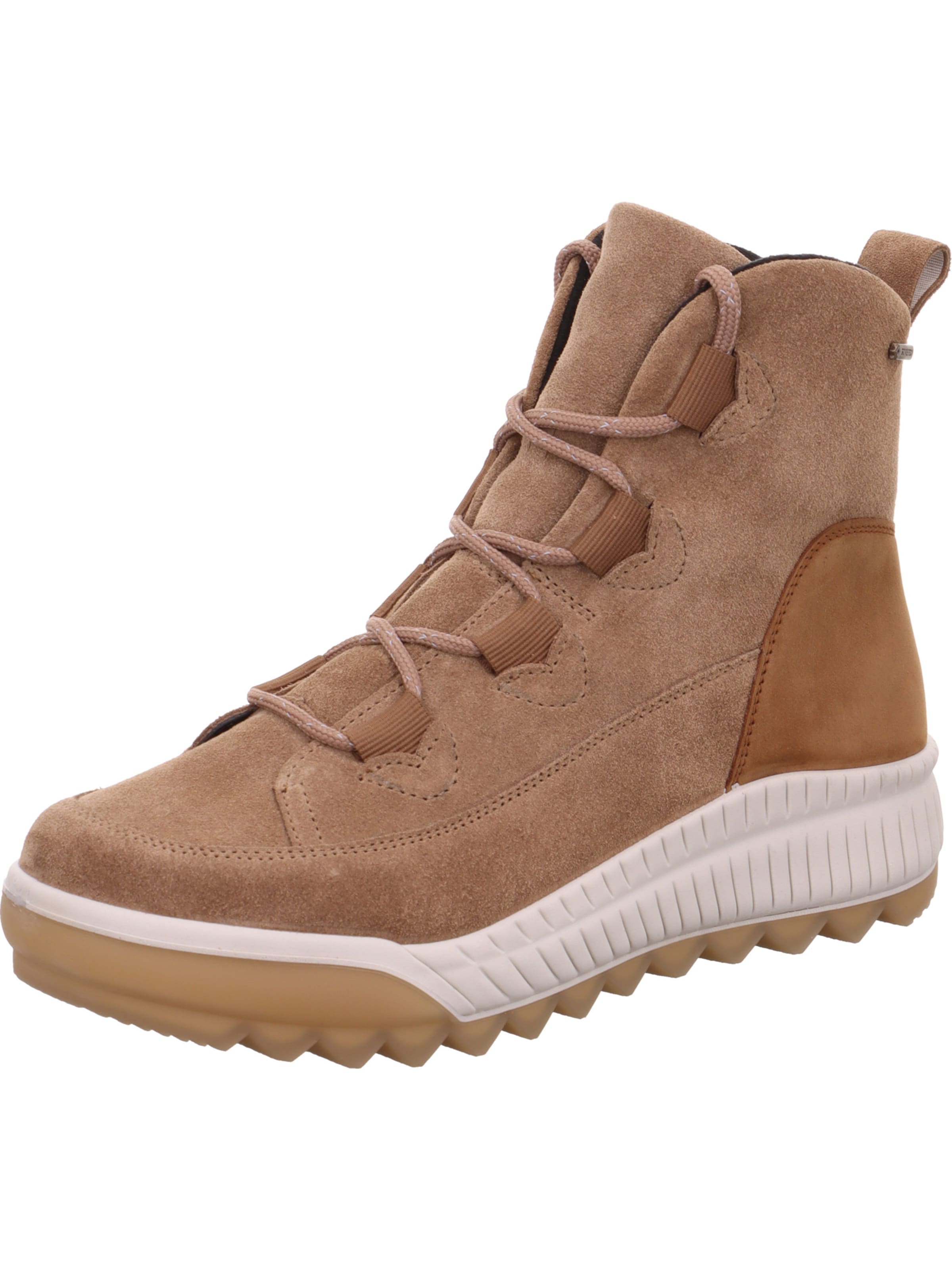 Legero Lace-up bootie 'Tirano' in Beige: front