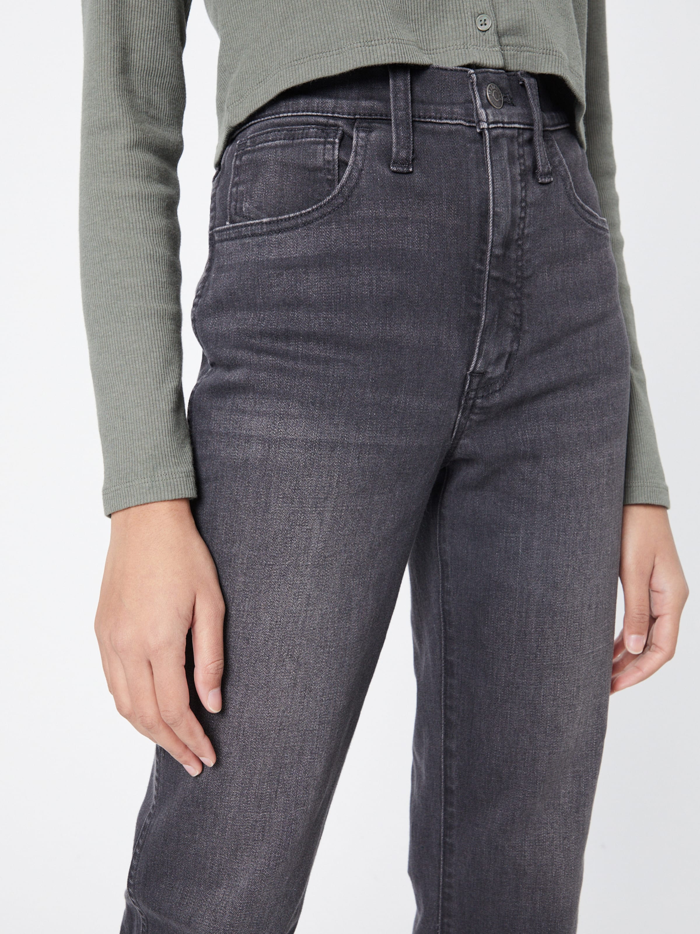 Frauen Jeans Madewell Jeans 'ROADTRIPPER' in Grau - KR12909