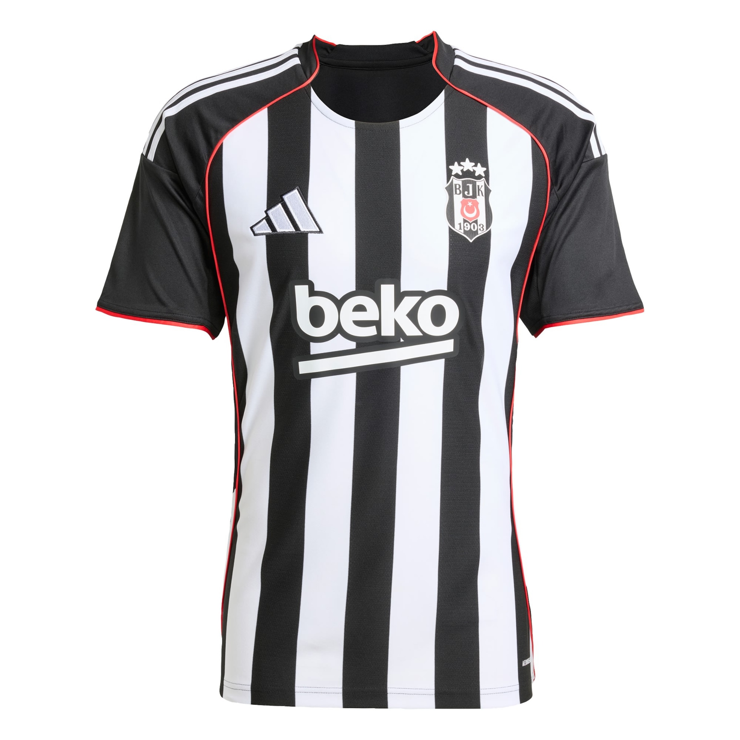 ADIDAS PERFORMANCE Trikot 'Beşiktaş JK 25/26' in Schwarz: Vorderseite