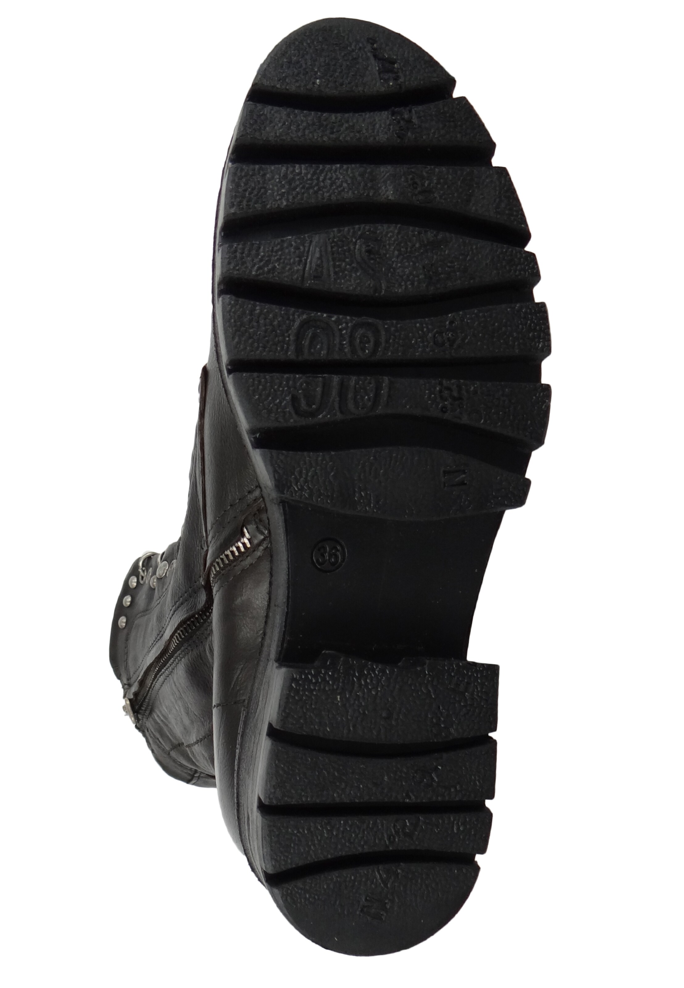 A.S.98 Stiefelette 'Enter' in Schwarz