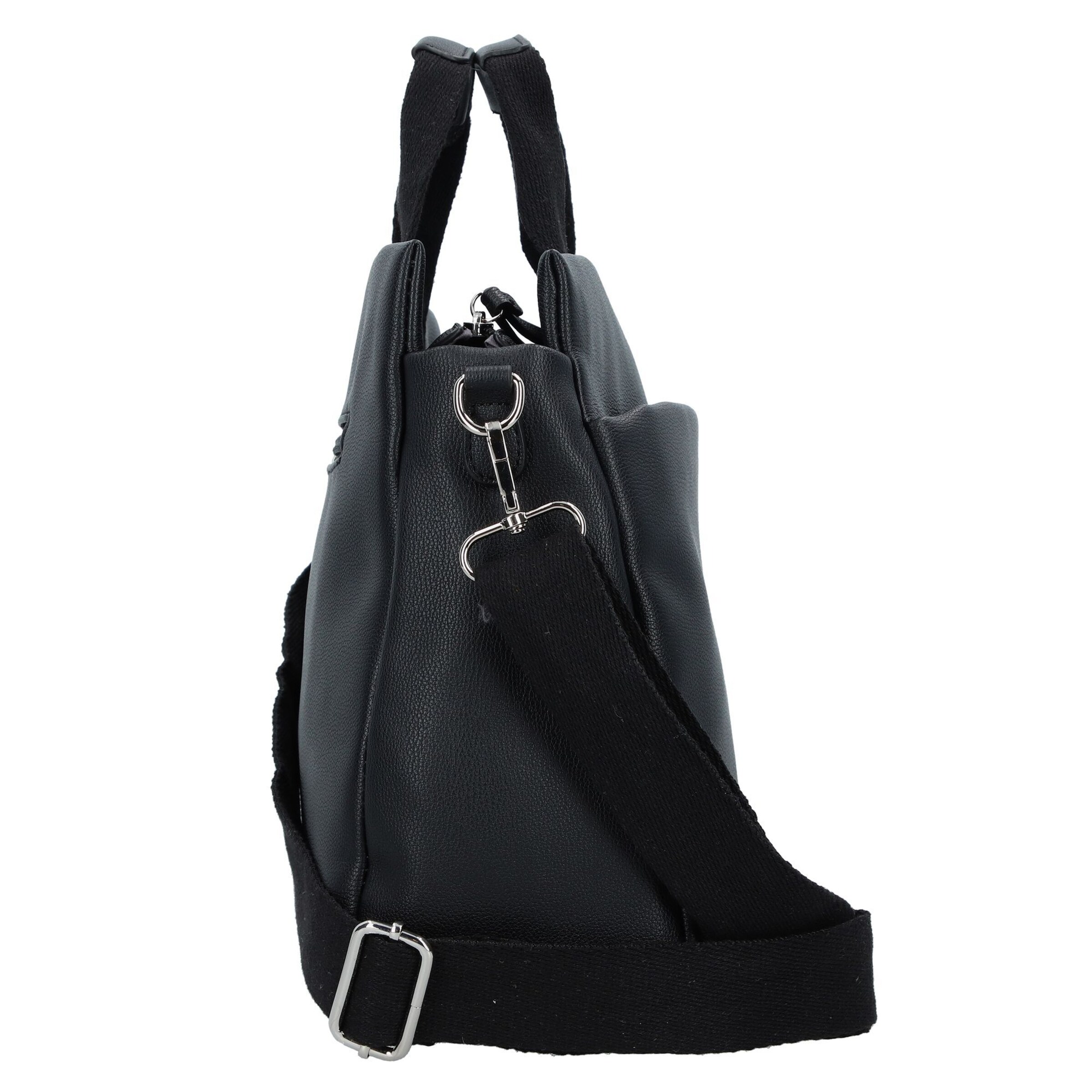 TOM TAILOR Shopper 'Rella' in Black