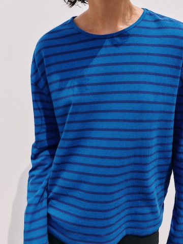Pull&Bear Тениска в синьо