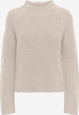 Pull-over 'JUSTY TINE' JDY en beige : devant