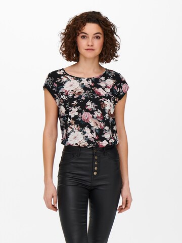 ONLY Blouse in Zwart: voorkant