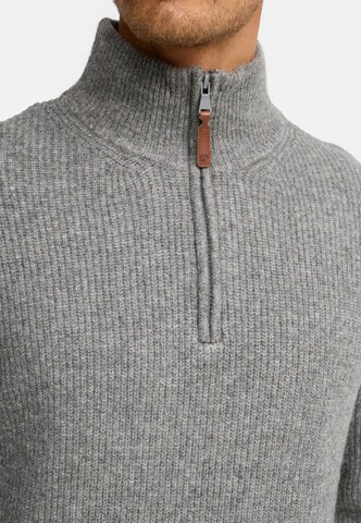 INDICODE JEANS Trui 'INPeace' in Grijs
