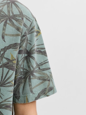 Tricou 'JPRBLUHAWAII' de la Jack & Jones Premium pe verde