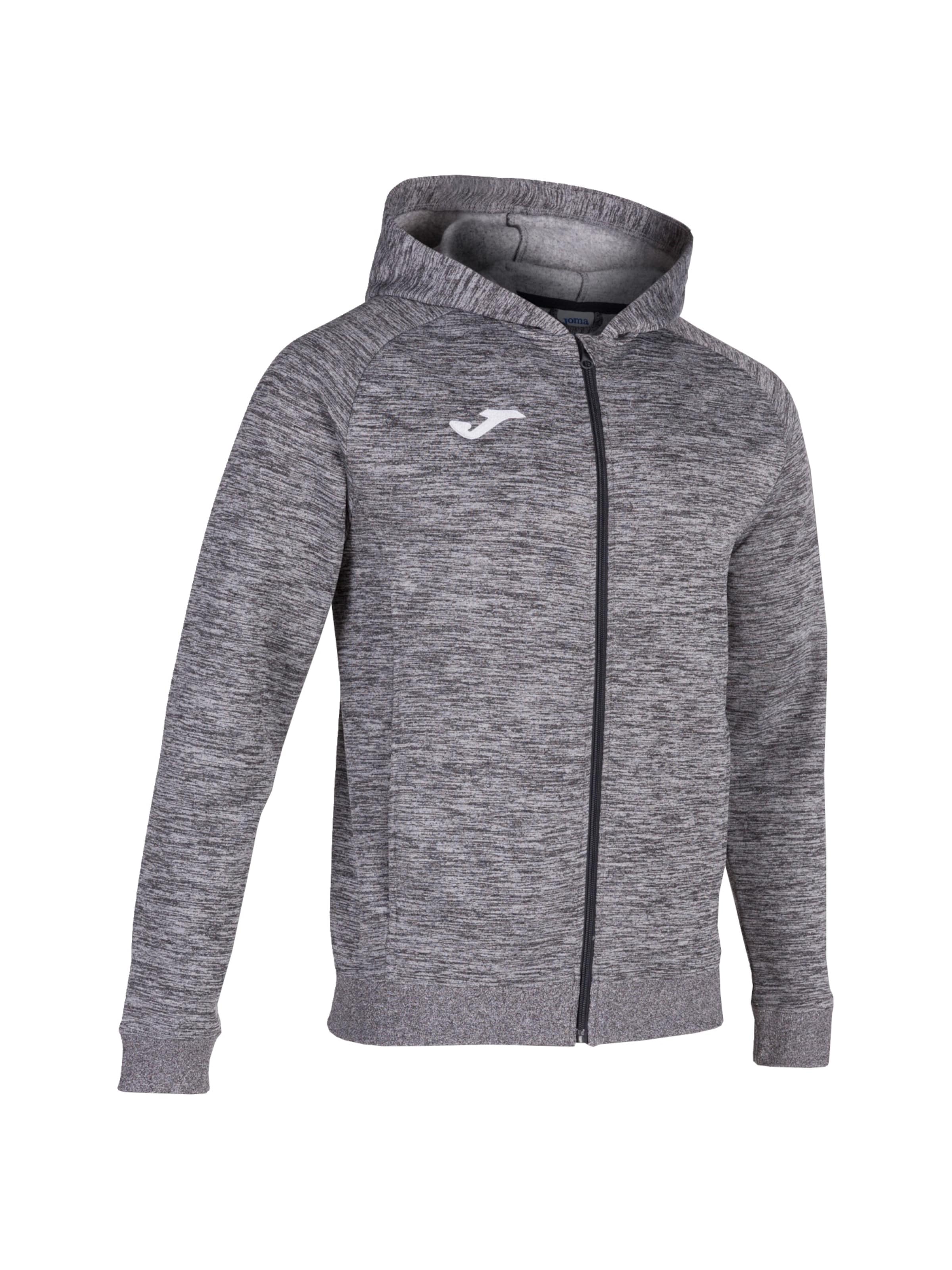 JOMA Sweatshirt 'Joma Menfis Hoodie' in Grijs: voorkant