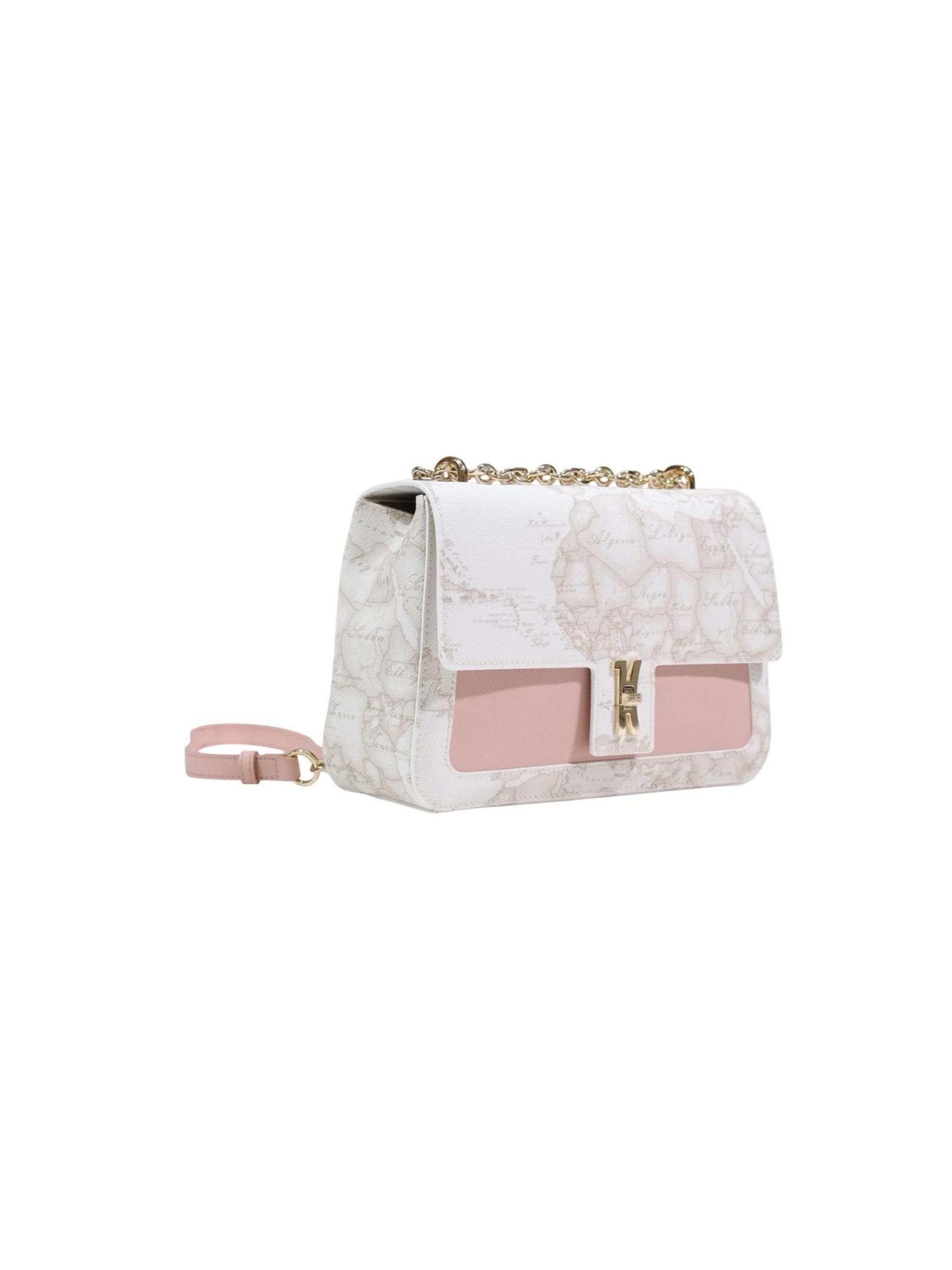Borsa a tracolla 'LF02 T188' di Alviero Martini 1a clase in bianco