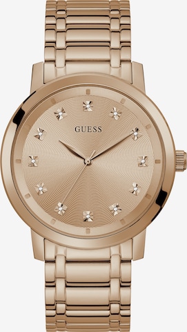 Orologio analogico 'PARAGON' di GUESS in oro: frontale