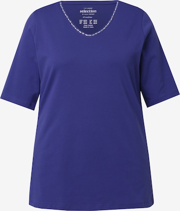 Ulla Popken Shirt in Blue: front