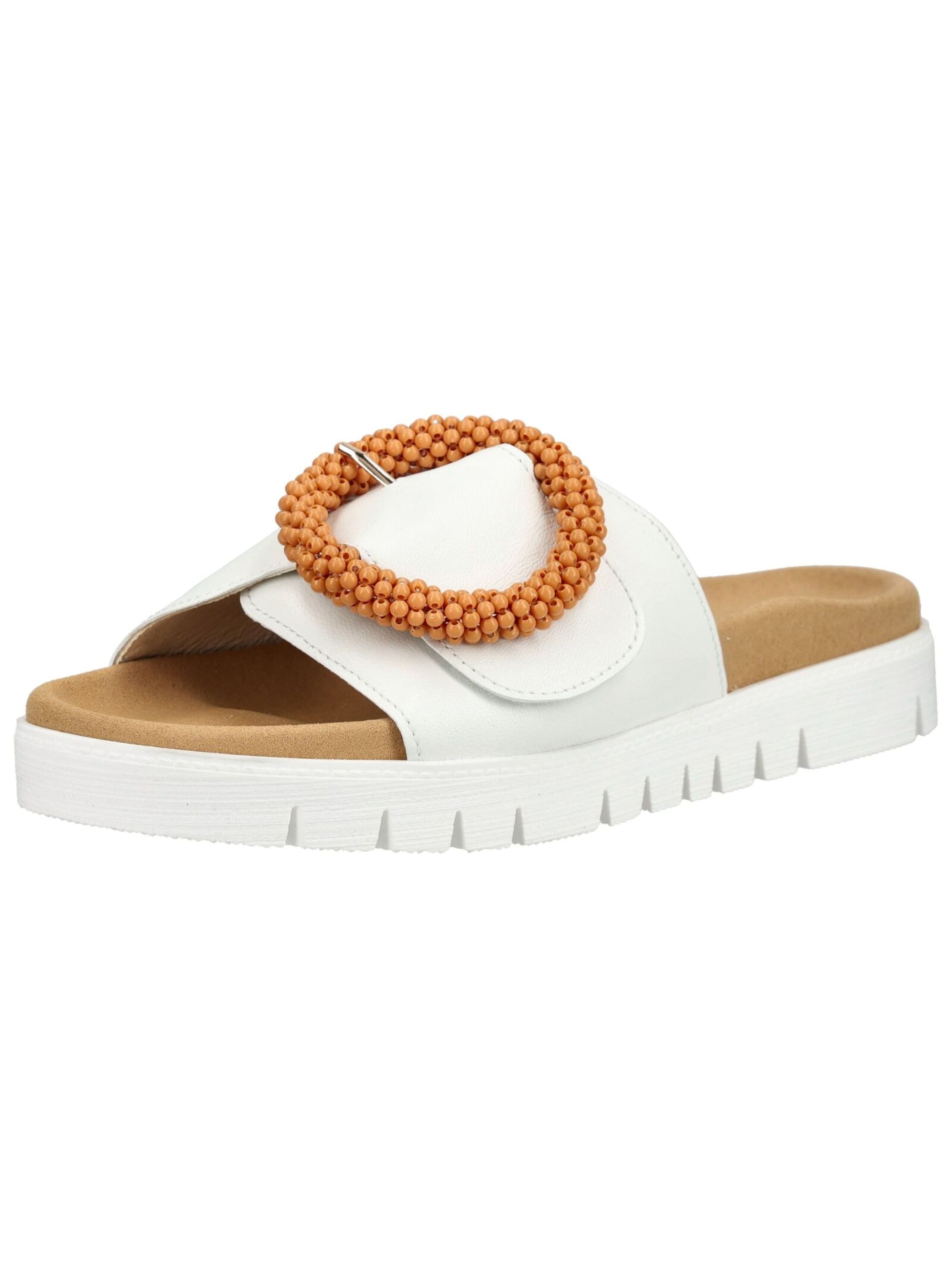 GABOR Pantolette in Weiß: Vorderseite