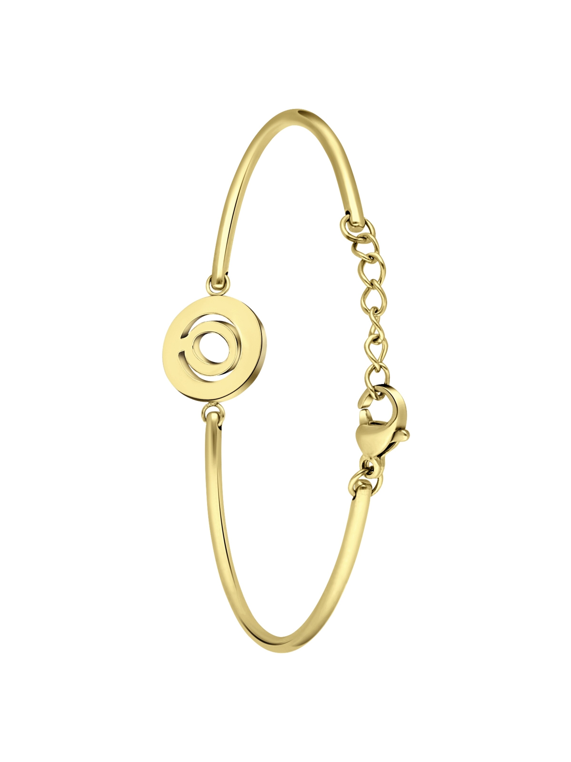 Lucardi Bracelet in Gold: front