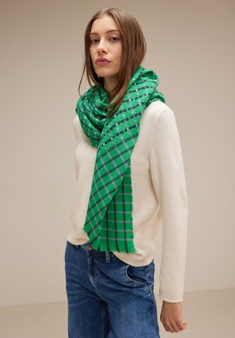 STREET ONE Scarf in Green: front