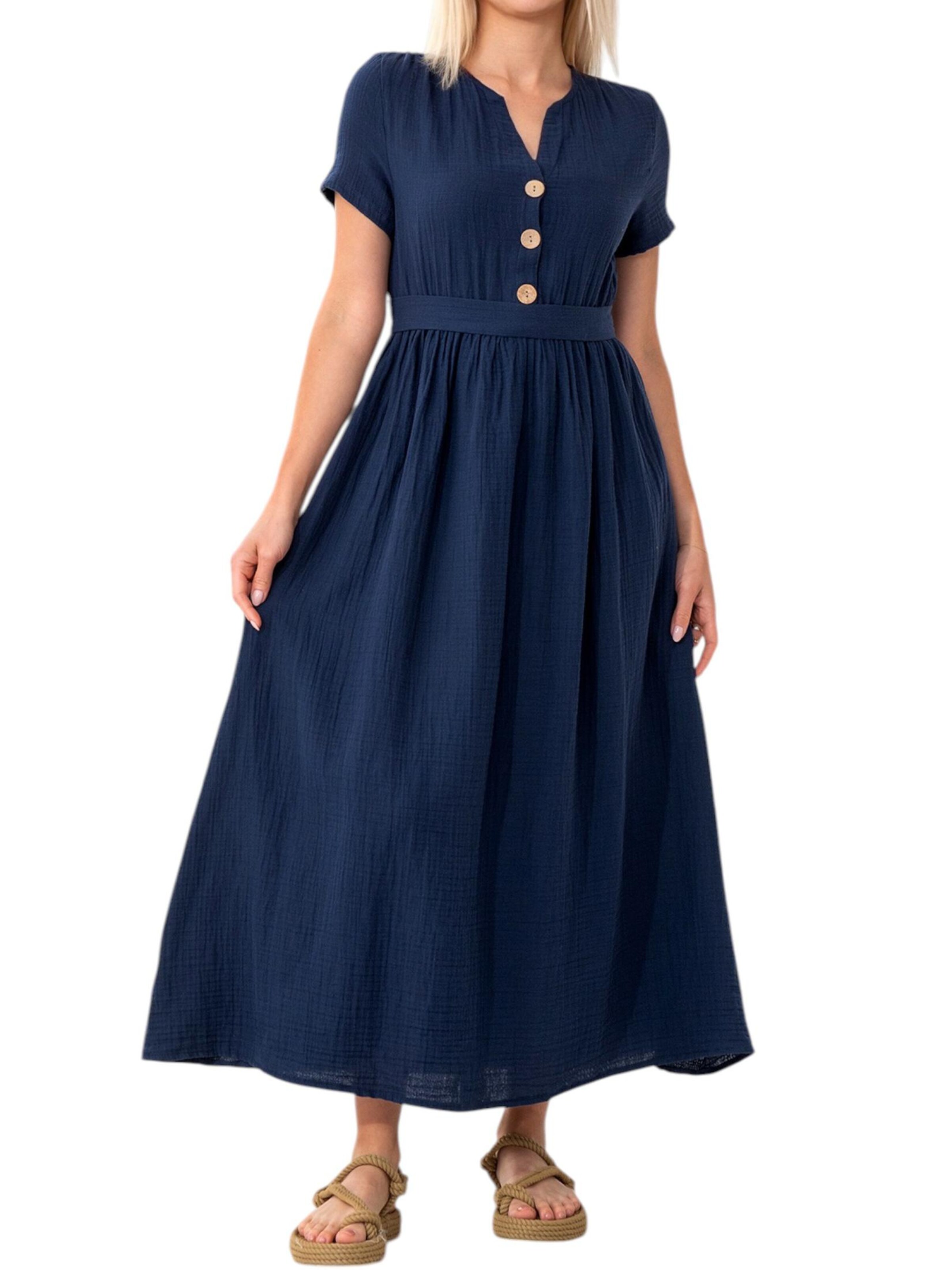 Robe d’été 'MIRA' WENOR en bleu