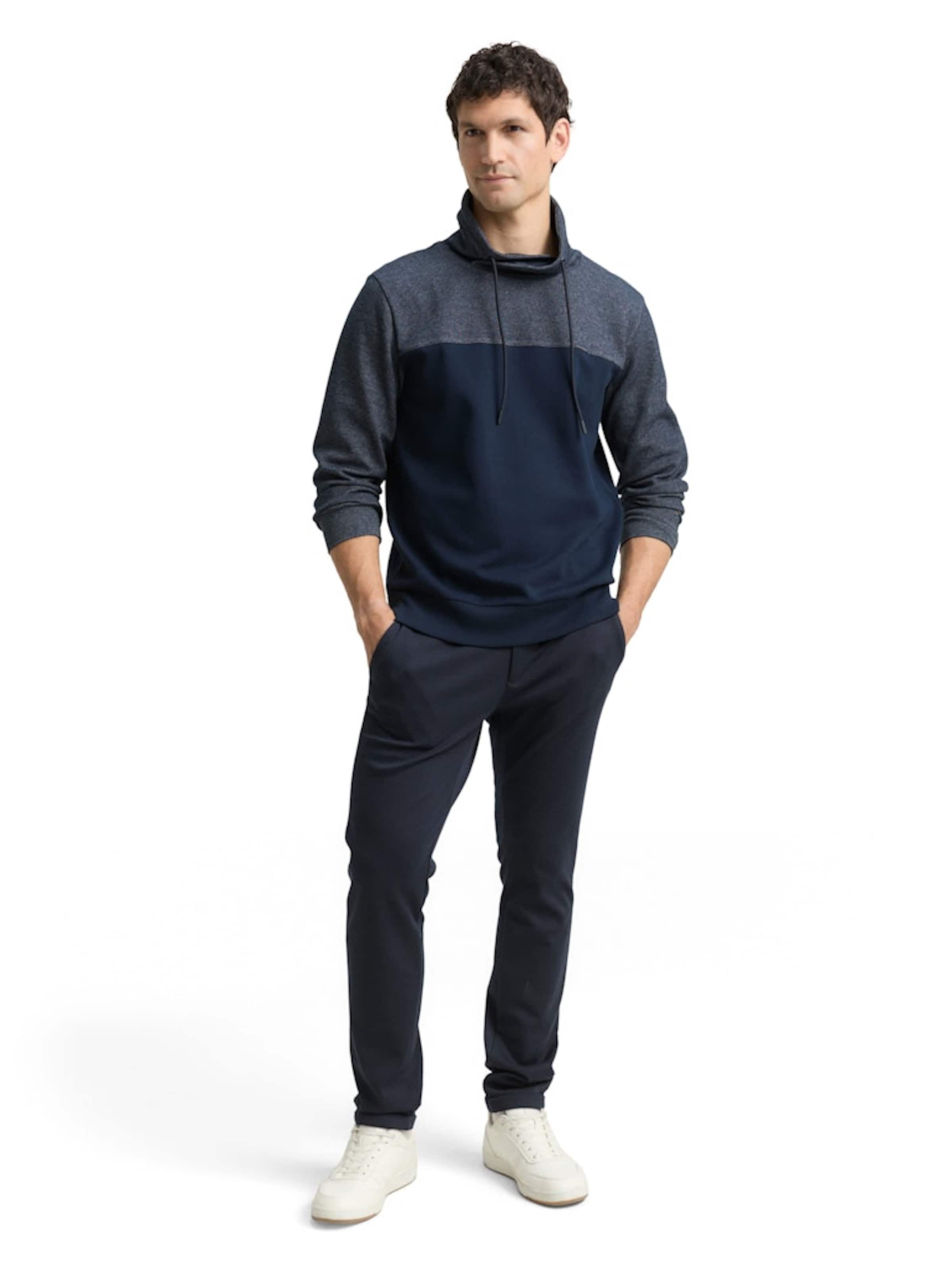Sweat-shirt TOM TAILOR en bleu