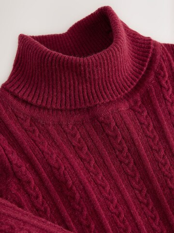 Next Pullover i rød