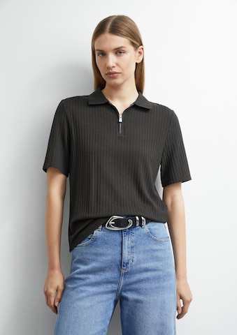 T-shirt COMMA en marron : devant