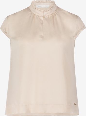 Betty & Co Blouse in Beige: front