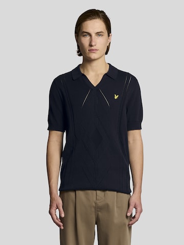 Lyle & Scott Sweater in Blue: front