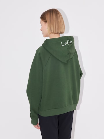 LeGer by Lena Gercke - Sudadera con cremallera 'Jeanette' en verde