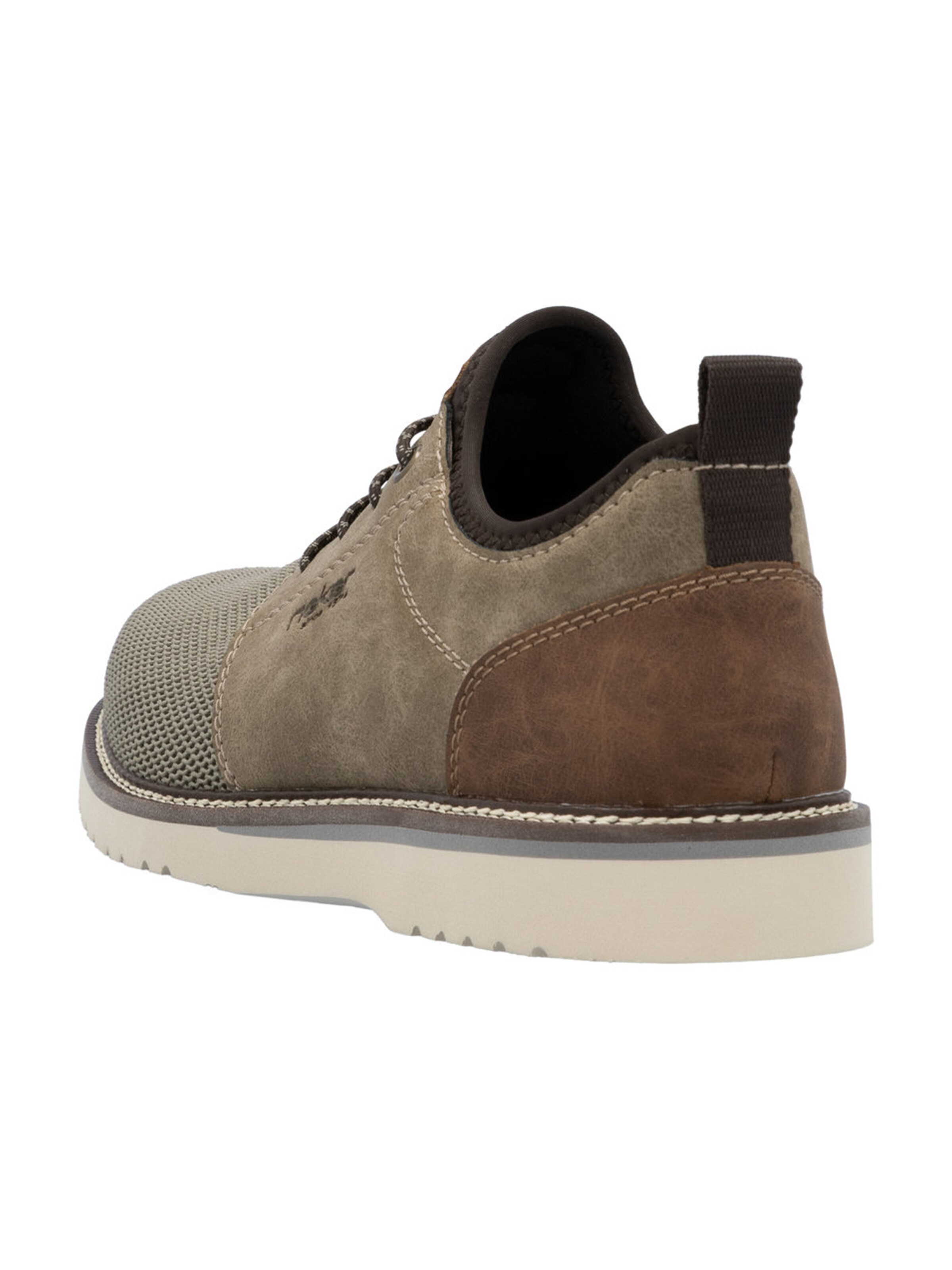 Rieker - Sapatilha com atacadores em bege