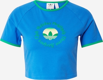 ADIDAS ORIGINALS Shirt in Blue: front