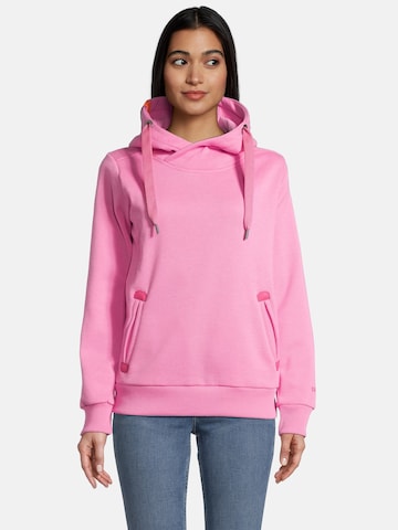 salzhaut Sweatshirt 'Sünn' in Roze: voorkant