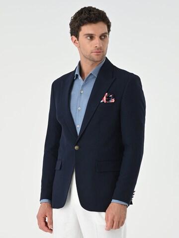 Antioch Slim fit Colbert in Blauw: voorkant