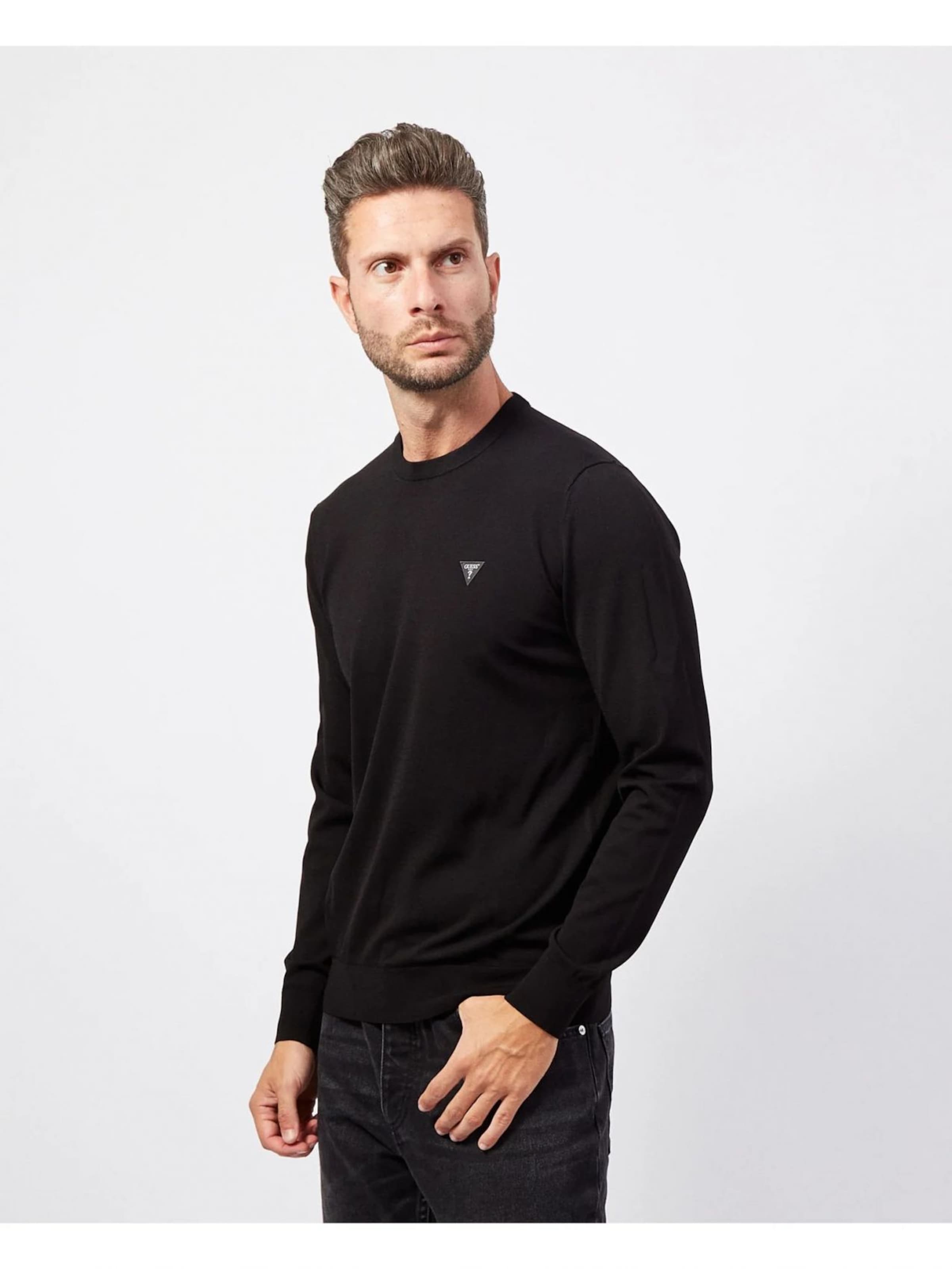 Felpa di GUESS in nero