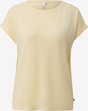 QS T-Shirt in Gelb: Vorderseite