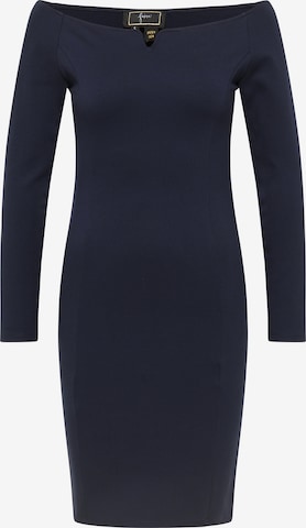 faina Sheath Dress in Blue: front