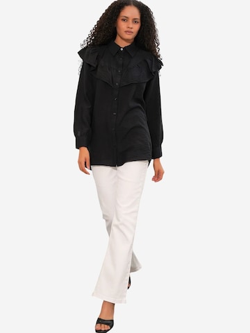 Bigdart Blouse in Zwart