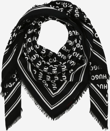 Foulard 'Alycia' HUGO en noir : devant