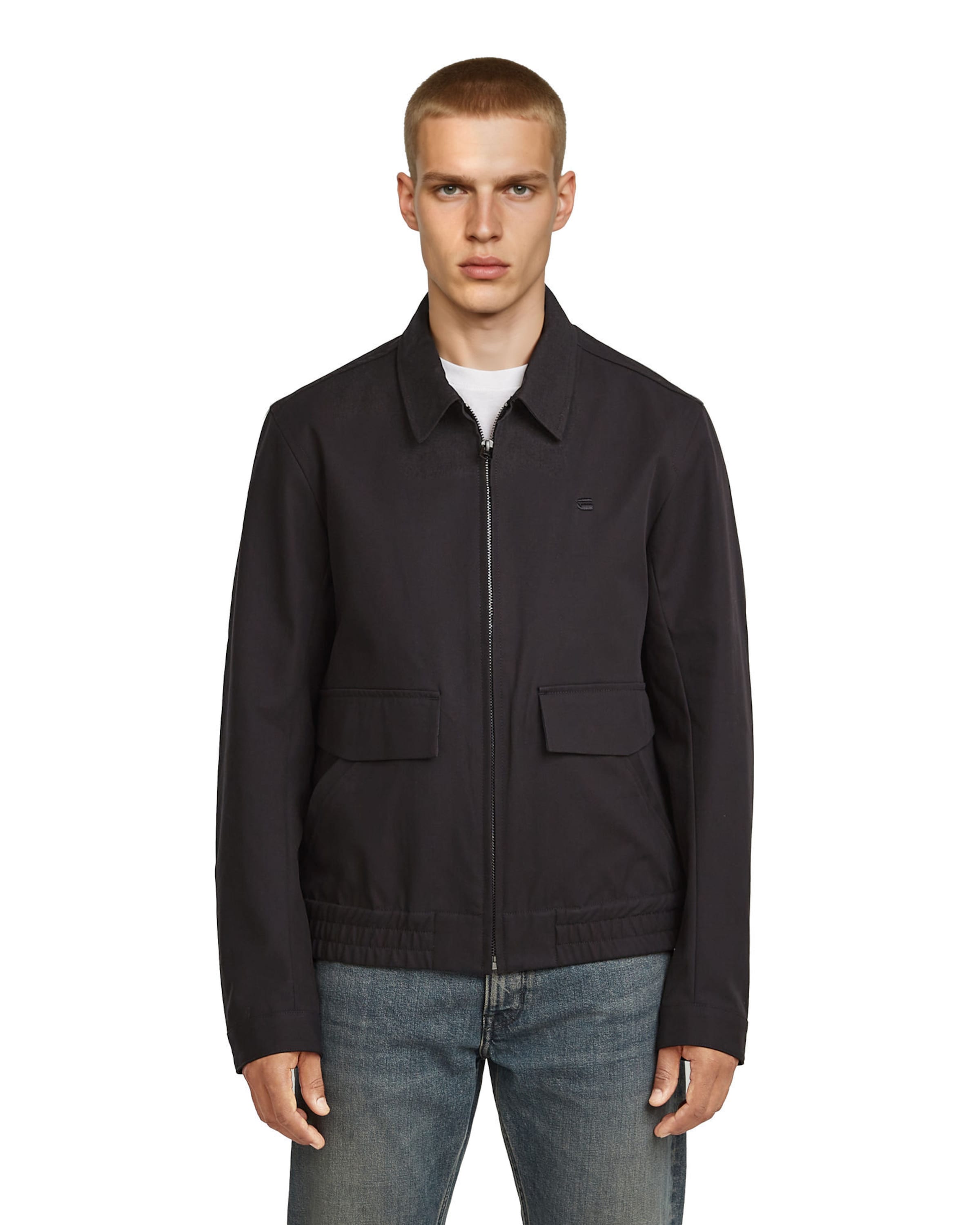 G-STAR Between-season jacket 'Midnight' in Black: front