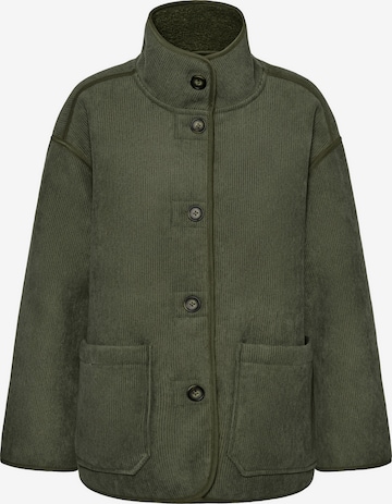 My Essential Wardrobe Winter Jacket 'Funa' in Green: front