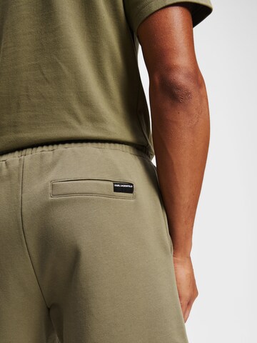Karl Lagerfeld - regular Pantalón en verde