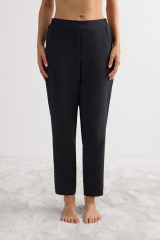 INTIMISSIMI Slimfit Hose in Schwarz: Vorderseite