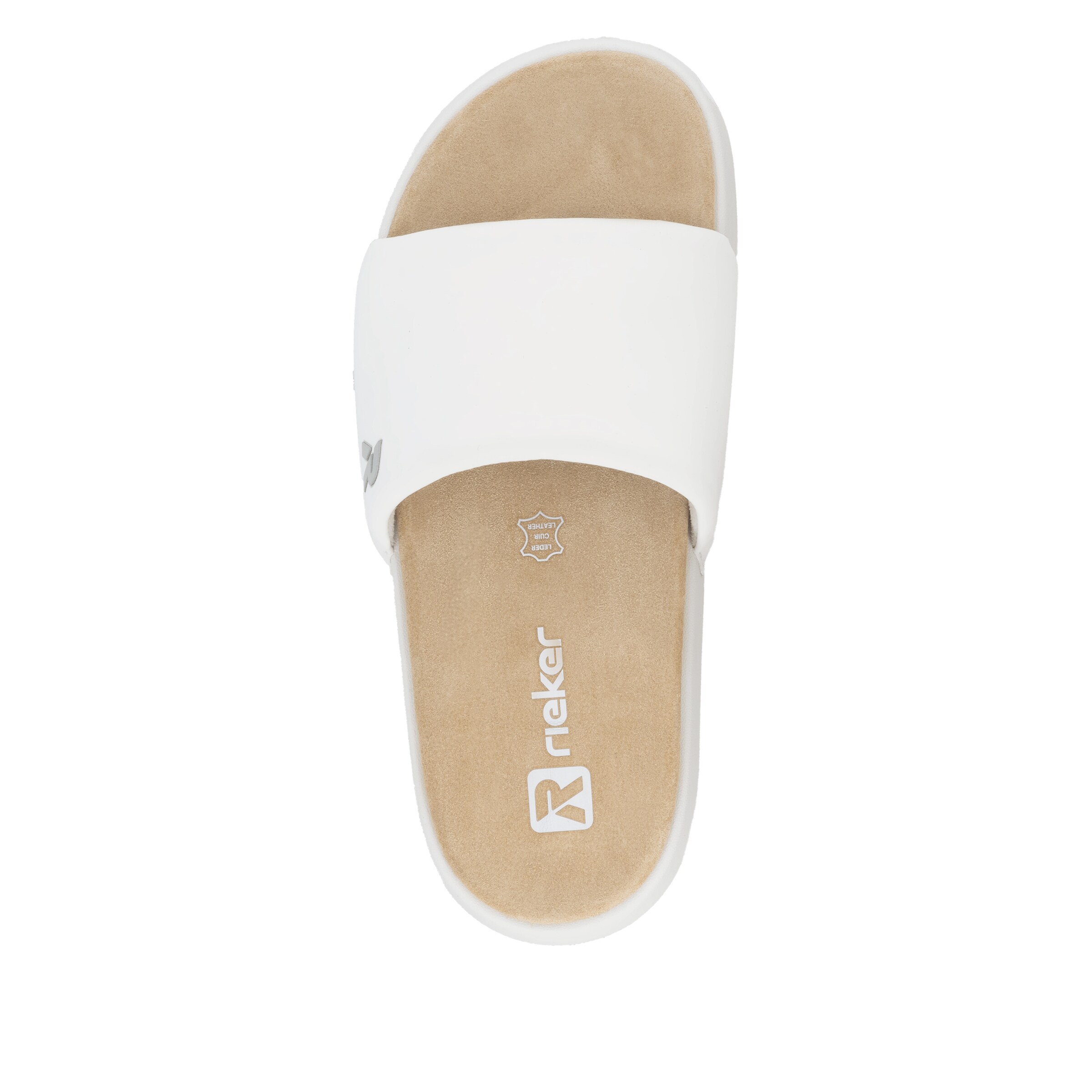 Mule Rieker Sport en blanc