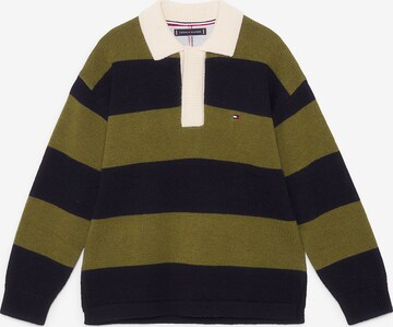 Pull-over TOMMY HILFIGER en bleu : devant