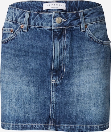 TOPSHOP Nederdel i blå: forside