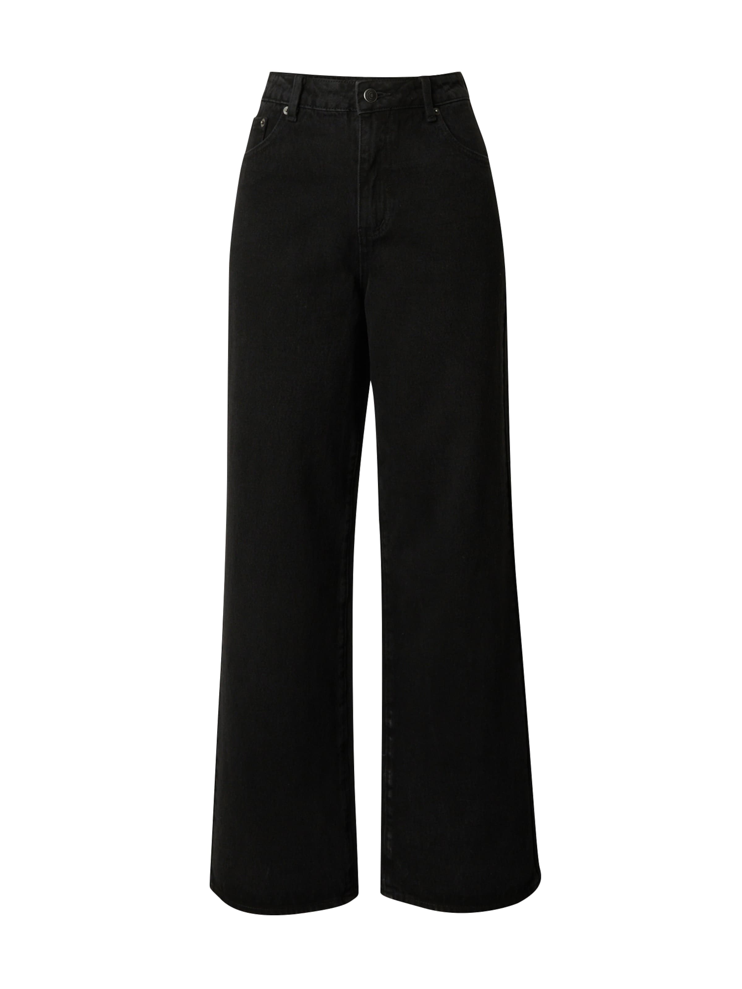 OUT OF ORBIT Jean &#x27;Hanni&#x27; en noir denim, Vue avec produit