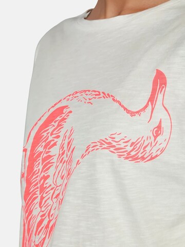 salzhaut Shirt 'UTNAIHN' in Wit