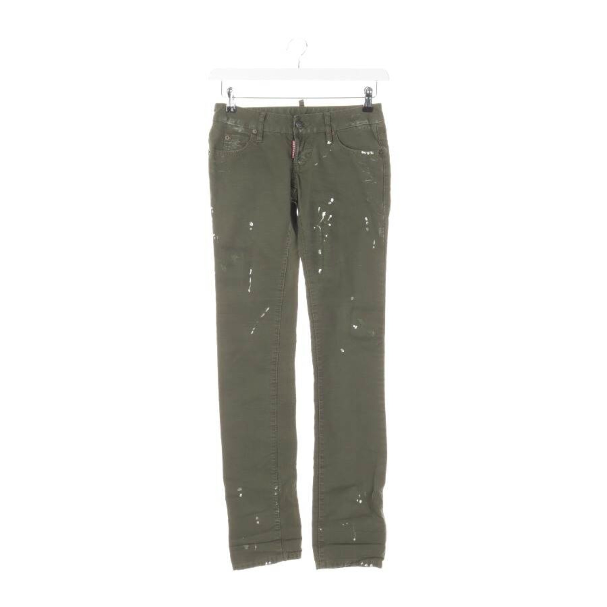 DSQUARED2 Pants in XXS in Green: front