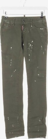 DSQUARED2 Pants in XXS in Green: front