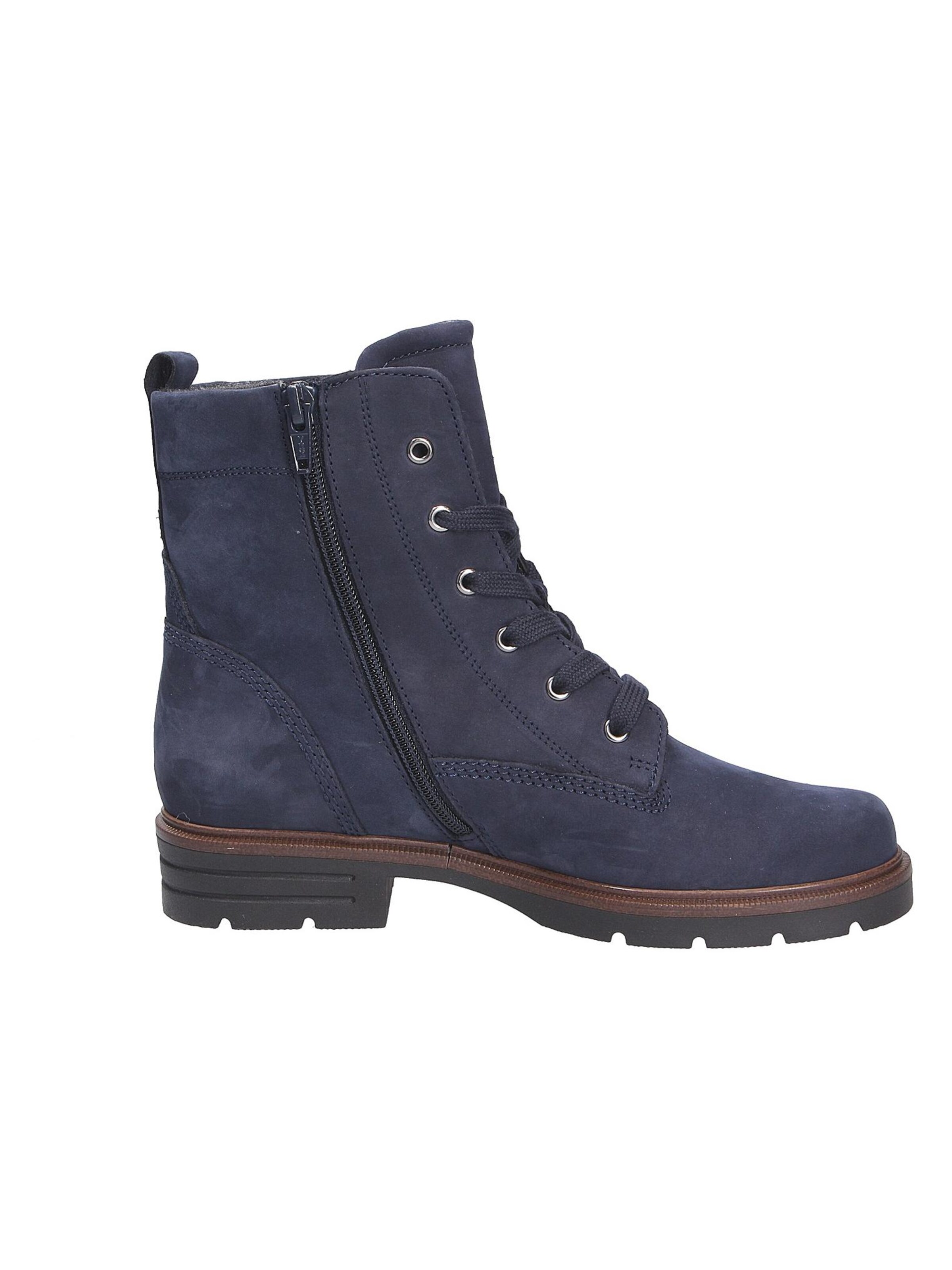 GABOR Lace-Up Boots in Blue