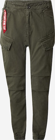 ALPHA INDUSTRIESTapered Cargo hlače 'Force One' - zelena boja: prednji dio