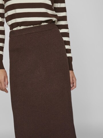 VILA Skirt 'Comfy' in Brown