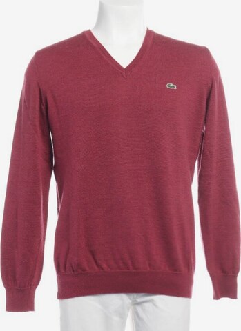 LACOSTE Sweater & Cardigan in M in Red: front