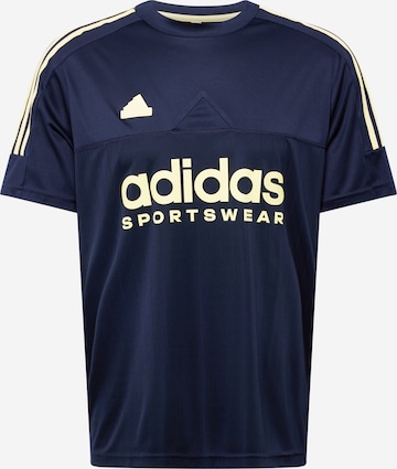ADIDAS PERFORMANCE Performance Shirt 'Tiro' in Blue: front