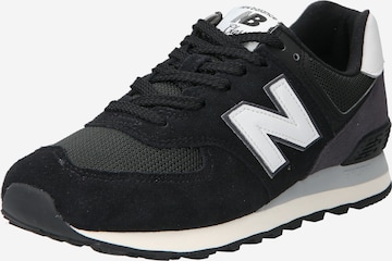 new balance - Zapatillas deportivas bajas en negro: frente